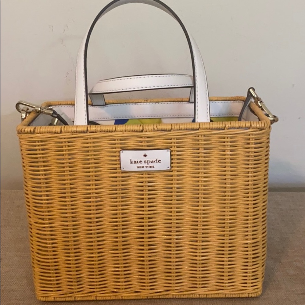 Kate Spade - Straw bag / lemons
